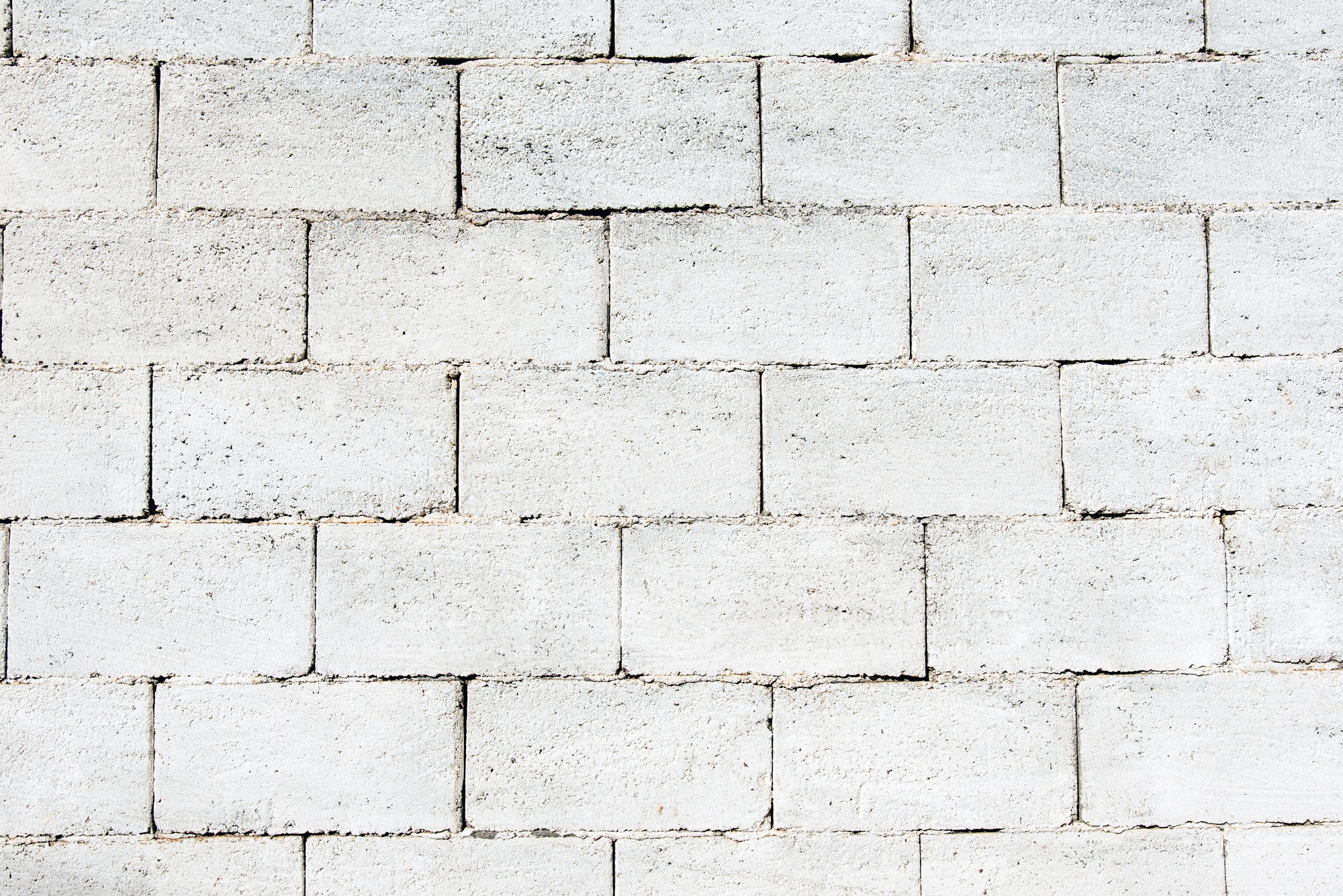 White brick wall