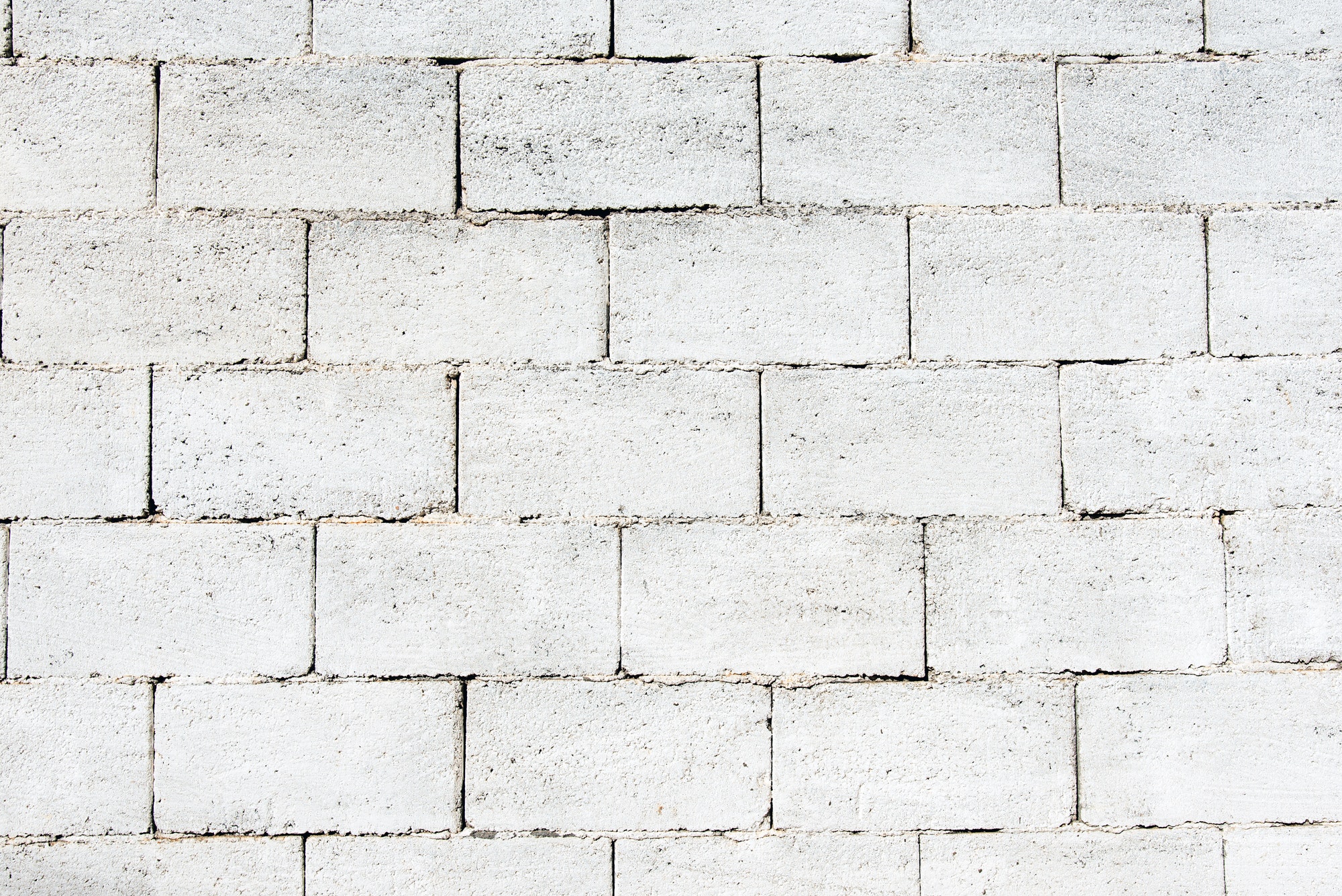 White brick wall